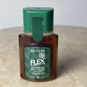 Revlon Flex Shampoo 0.75 fl oz 2.22ml Vintage NOS‎ Mini Travel Prop